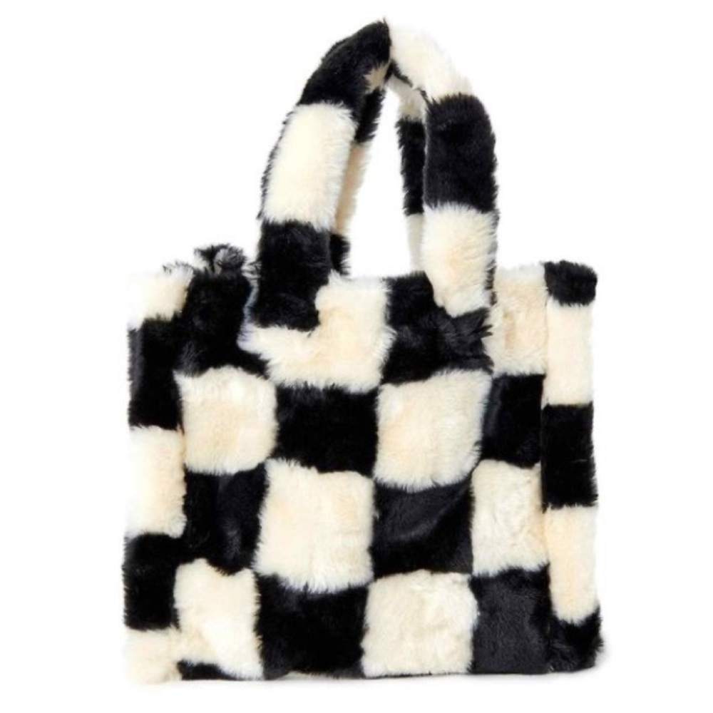 Madden Girl🏁NEW Tote Bag- Faux Fur